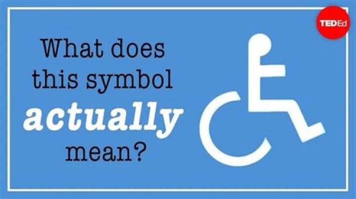 What does the wheelchair symbol actually mean?